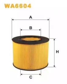 WA6604 WIX FILTERS Воздушный фильтр