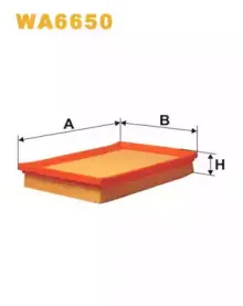 WA6650 WIX FILTERS
