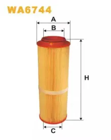WA6744 WIX FILTERS Воздушный фильтр