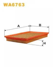 WA6763 WIX FILTERS Воздушный фильтр