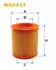 WA9437 WIX FILTERS Воздушный фильтр