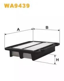 WA9439 WIX FILTERS Воздушный фильтр