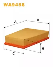 WA9458 WIX FILTERS Воздушный фильтр