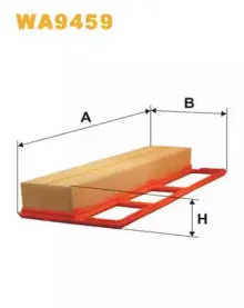WA9459 WIX FILTERS Воздушный фильтр