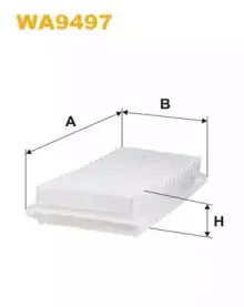 WA9497 WIX FILTERS Воздушный фильтр