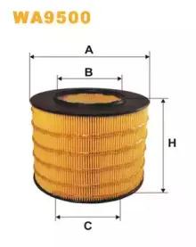 WA9500 WIX FILTERS Воздушный фильтр