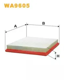 WA9605 WIX FILTERS Воздушный фильтр