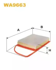 WA9663 WIX FILTERS