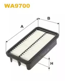 WA9700 WIX FILTERS Воздушный фильтр
