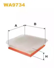 WA9734 WIX FILTERS Воздушный фильтр