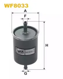 WF8033 WIX FILTERS Топливный фильтр