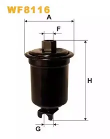 WF8116 WIX FILTERS