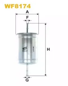WF8174 WIX FILTERS Топливный фильтр