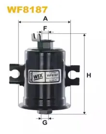 WF8187 WIX FILTERS Топливный фильтр