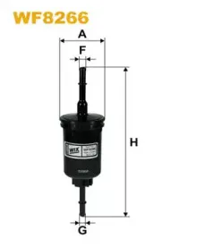 WF8266 WIX FILTERS Топливный фильтр