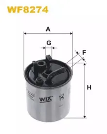 WF8274 WIX FILTERS Топливный фильтр