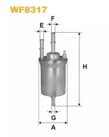 WF8317 WIX FILTERS