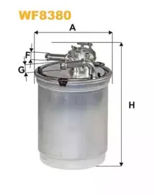WF8380 WIX FILTERS Топливный фильтр