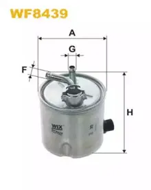 WF8439 WIX FILTERS Топливный фильтр
