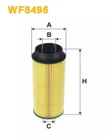 WF8495 WIX FILTERS Топливный фильтр