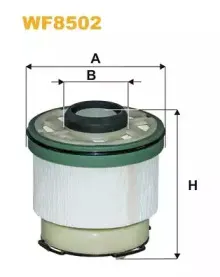 WF8502 WIX FILTERS Топливный фильтр