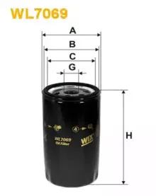 WL7069 WIX FILTERS