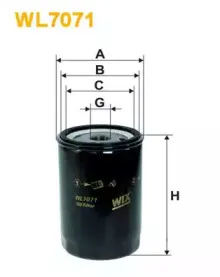 WL7071 WIX FILTERS