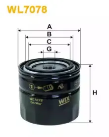 WL7078 WIX FILTERS