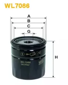WL7086 WIX FILTERS