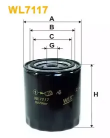 WL7117 WIX FILTERS