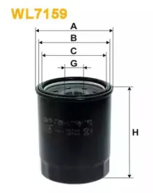 WL7159 WIX FILTERS
