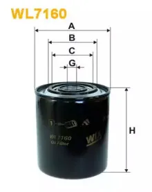 WL7160 WIX FILTERS