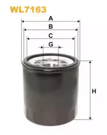 WL7163 WIX FILTERS