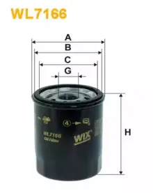 WL7166 WIX FILTERS