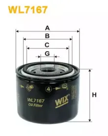 WL7167 WIX FILTERS
