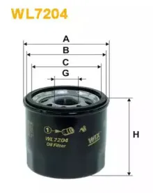 WL7204 WIX FILTERS