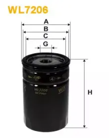 WL7206 WIX FILTERS