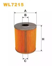 WL7215 WIX FILTERS Масляный фильтр