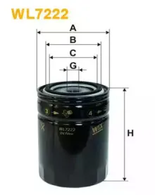 WL7222 WIX FILTERS