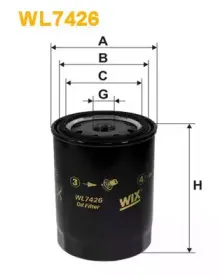 WL7426 WIX FILTERS
