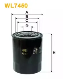 WL7450 WIX FILTERS