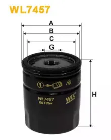 WL7457 WIX FILTERS