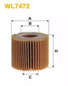 WL7472 WIX FILTERS