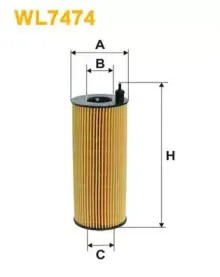 WL7474 WIX FILTERS