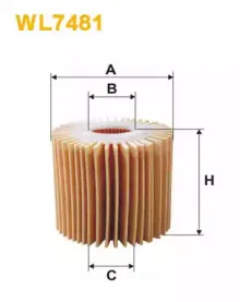 WL7481 WIX FILTERS