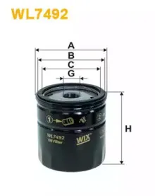 WL7492 WIX FILTERS