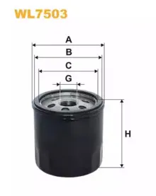 WL7503 WIX FILTERS