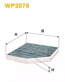 WP2075 WIX FILTERS Фильтр, воздух во внутренном пространстве