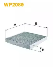 WP2089 WIX FILTERS Фильтр, воздух во внутренном пространстве