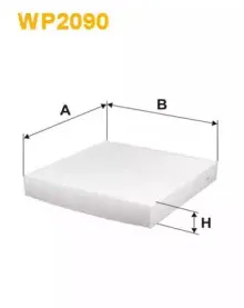 WP2090 WIX FILTERS Фильтр, воздух во внутренном пространстве